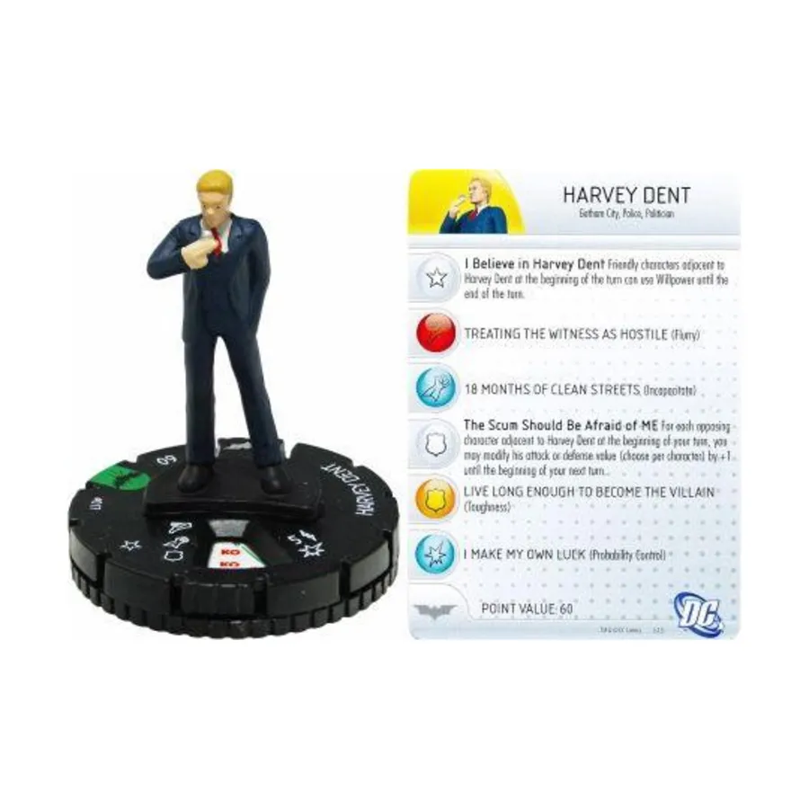 

Харви Дент #017, DC HeroClix - Dark Knight Rises - Singles