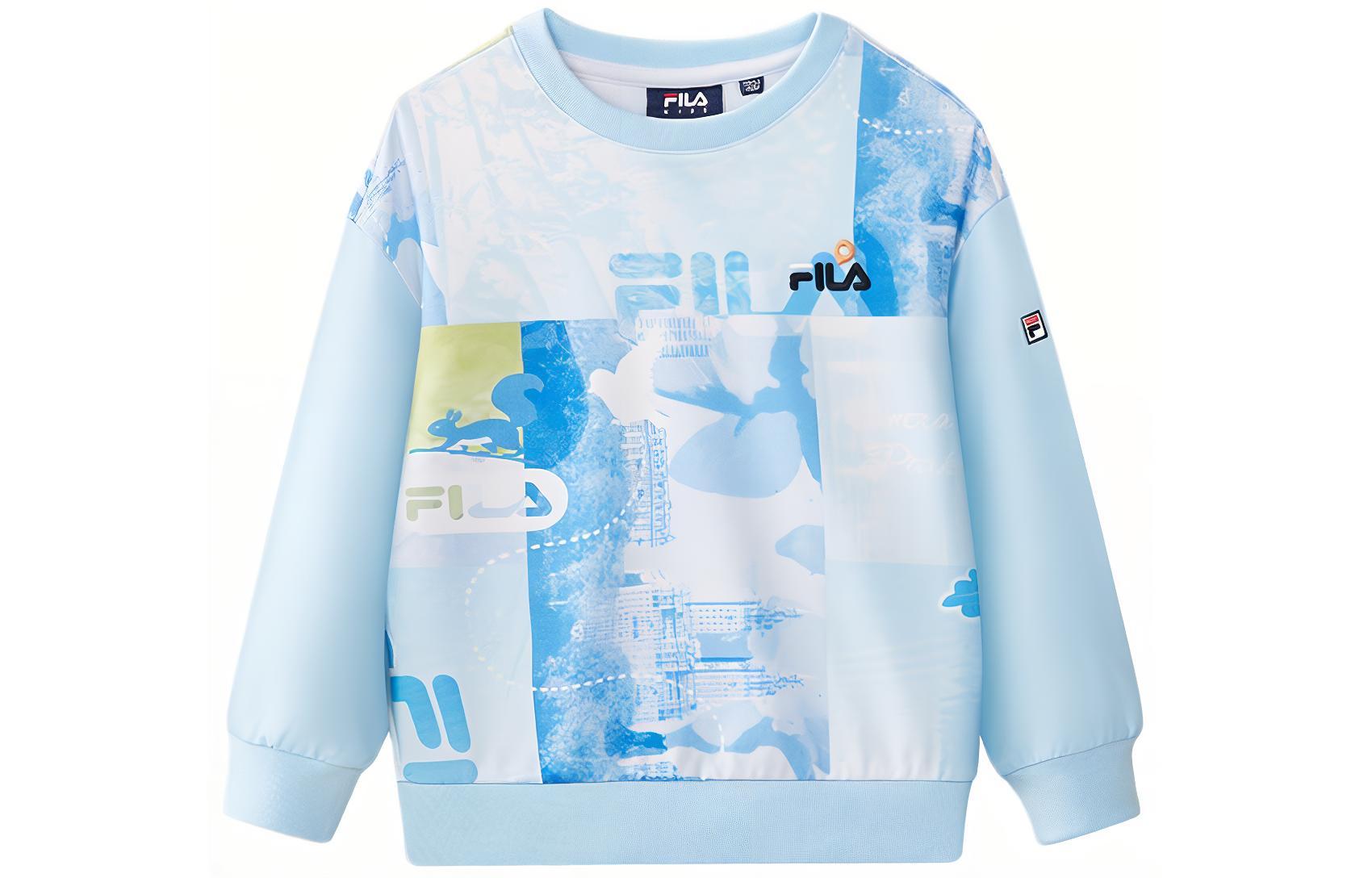 

Детская толстовка с принтом по всей поверхности FILA KIDS, All Over Print