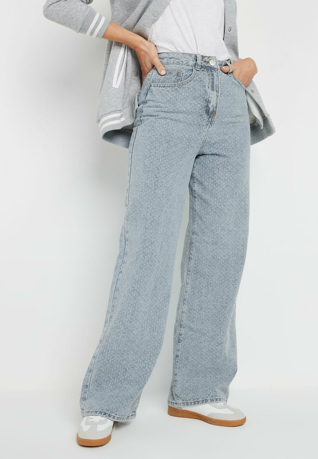 

Расклешенные джинсы TEXTURED SLOUCH Long Tall Sally, светло-голубой