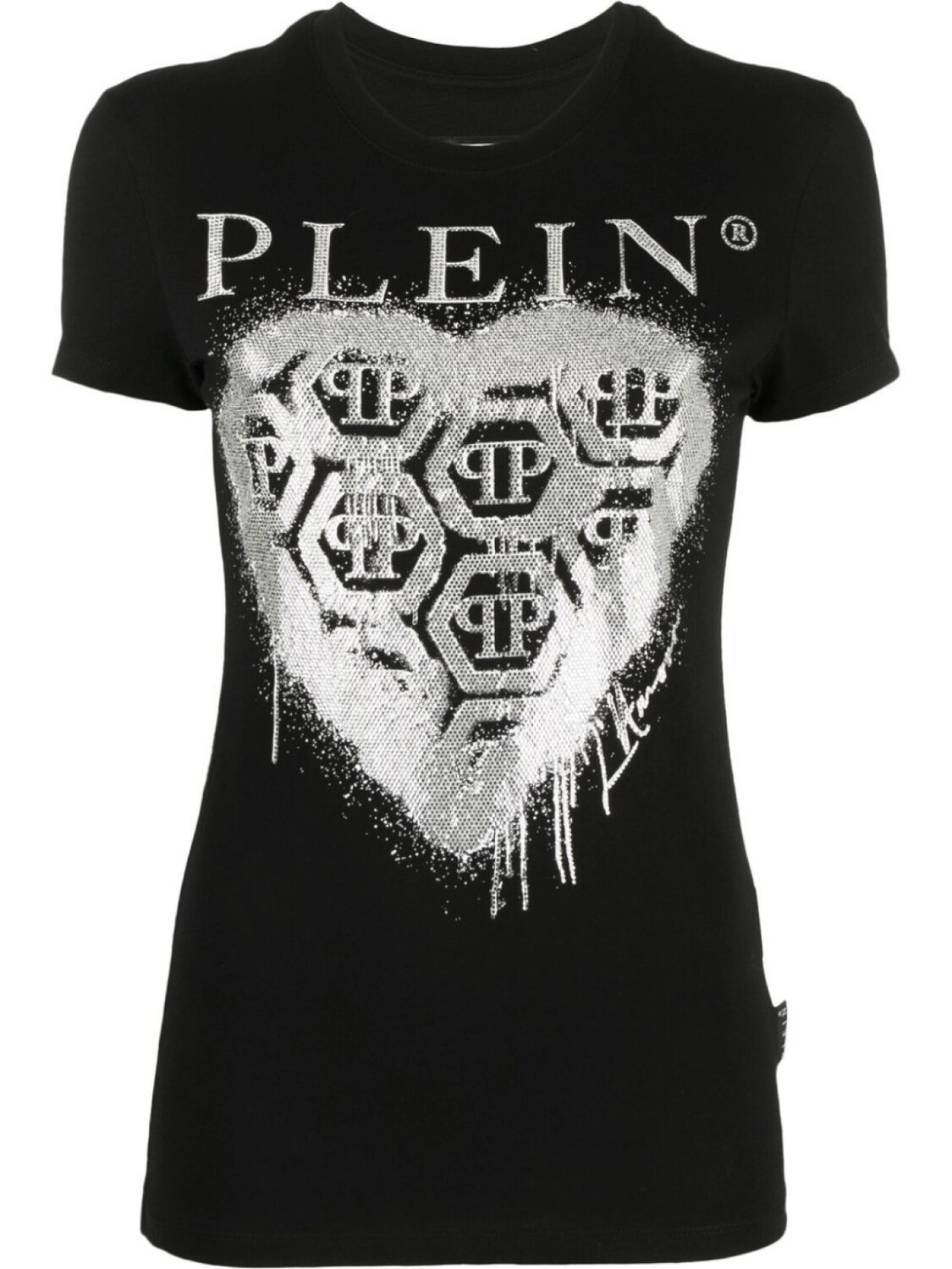 

Philipp Plein футболка с логотипом, черный