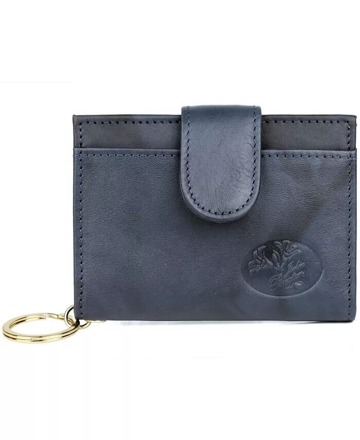 

Женский кошелек Heiress Pik-Me-Up Tab Card Case Julia Buxton, синий
