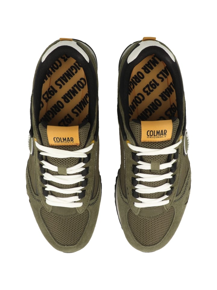 Низкие кеды Travis Sport Bold темно-зеленого цвета COLMAR — фото 2