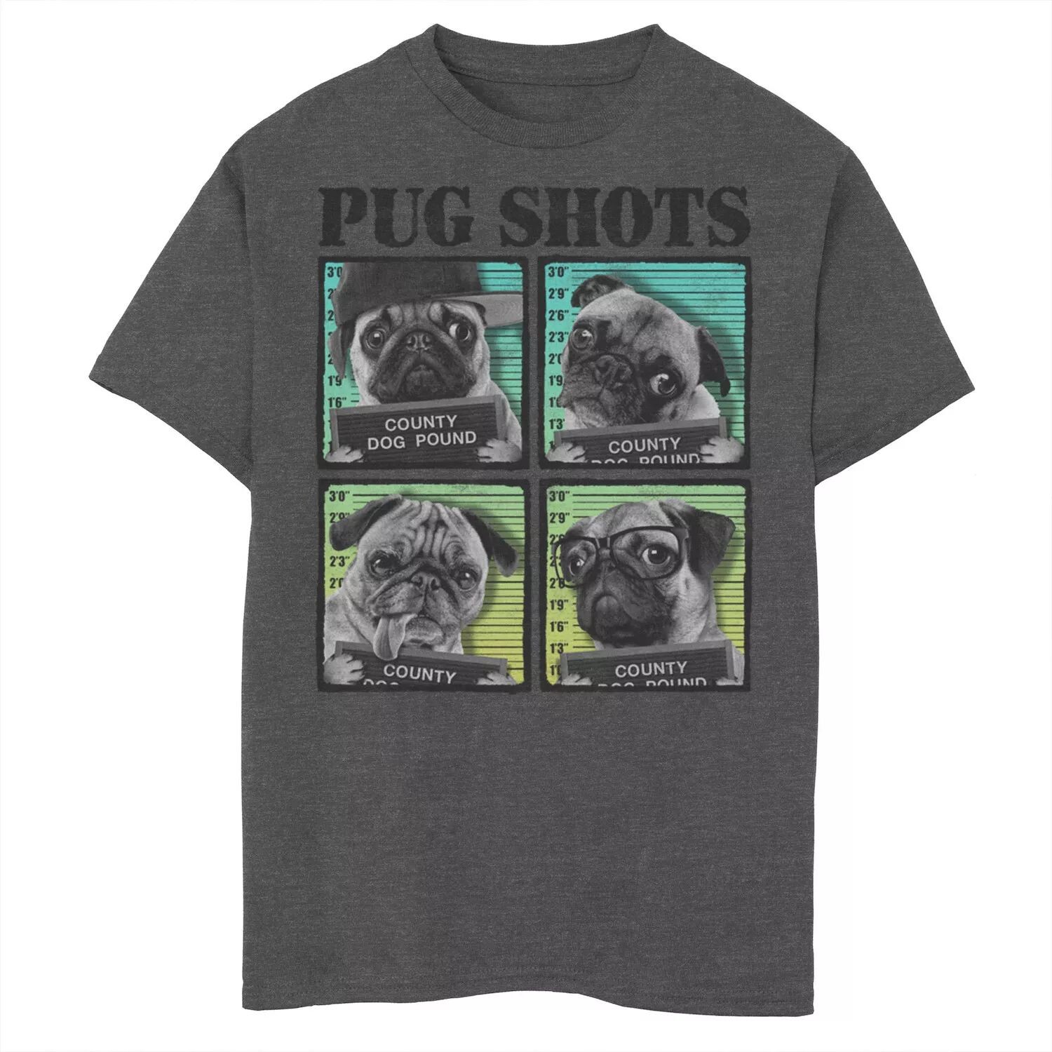 

Футболка с рисунком Fifth Sun Pug Shots Box Up для мальчиков 8–20 лет Fifth Sun