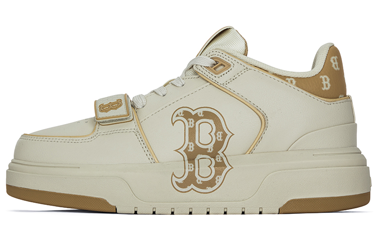 

Кроссовки MLB Chunky Liner Skateboarding Shoes Unisex Mid-top, цвет Apricot Cream