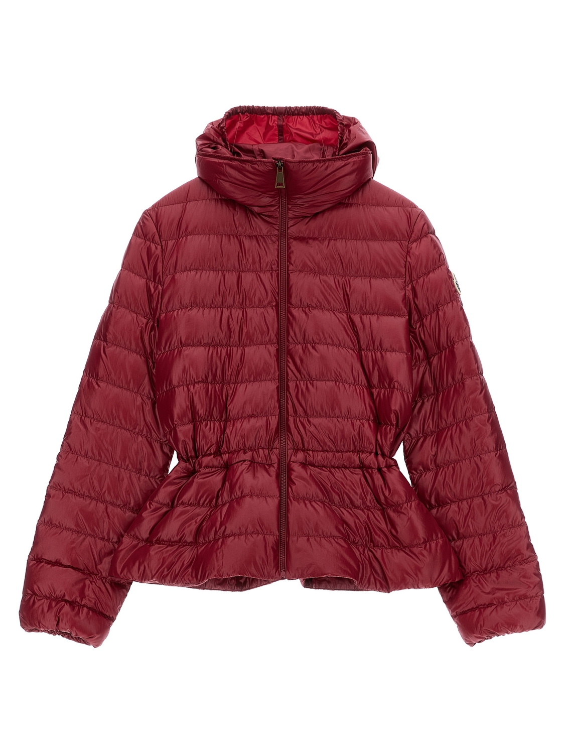 Пуховик 'Fem' Moncler Enfant, бордовый — фото 2