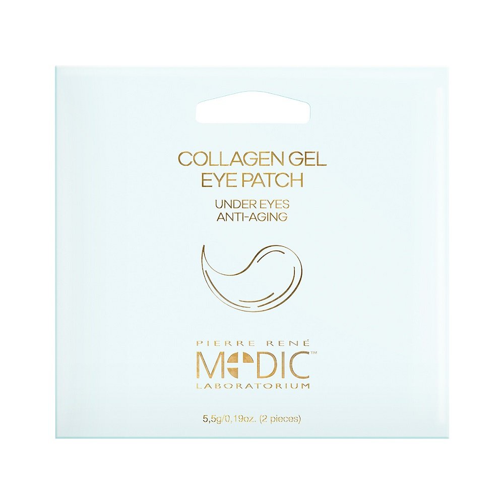 

Pierre Rene, Medic Collagen Gel Eye Patch, коллагеновые патчи для глаз, 5,5 г