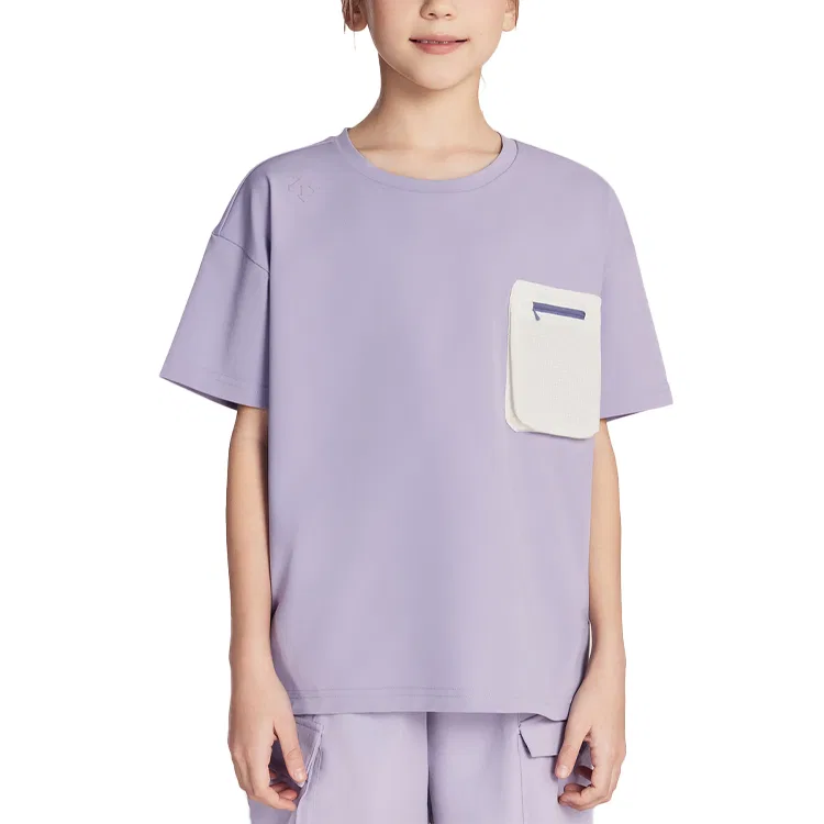Футболка DESCENTE Movewear фиолетовая