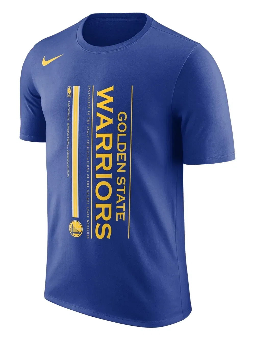 Футболка с дизайном NBA Dri-fit Golden State Warriors Nike, синий