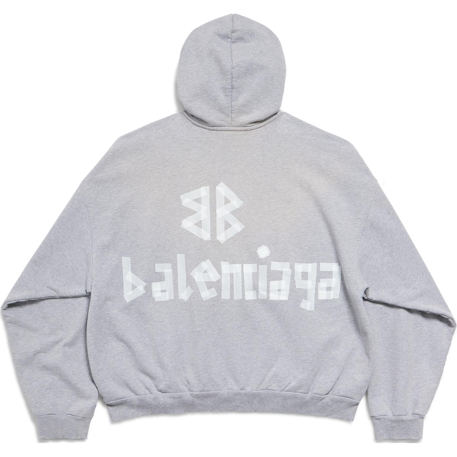 Свитер Regular Fit Мужской Серый Balenciaga — фото 3