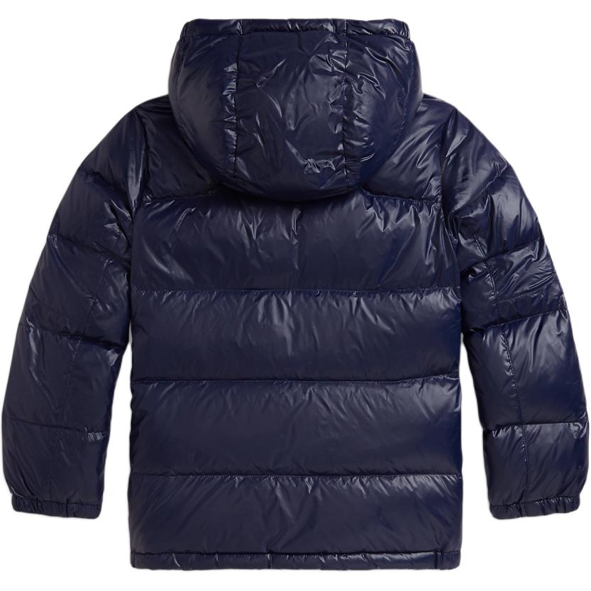 Детская пуховая куртка Kids' Polo Ralph Lauren, синий — фото 4