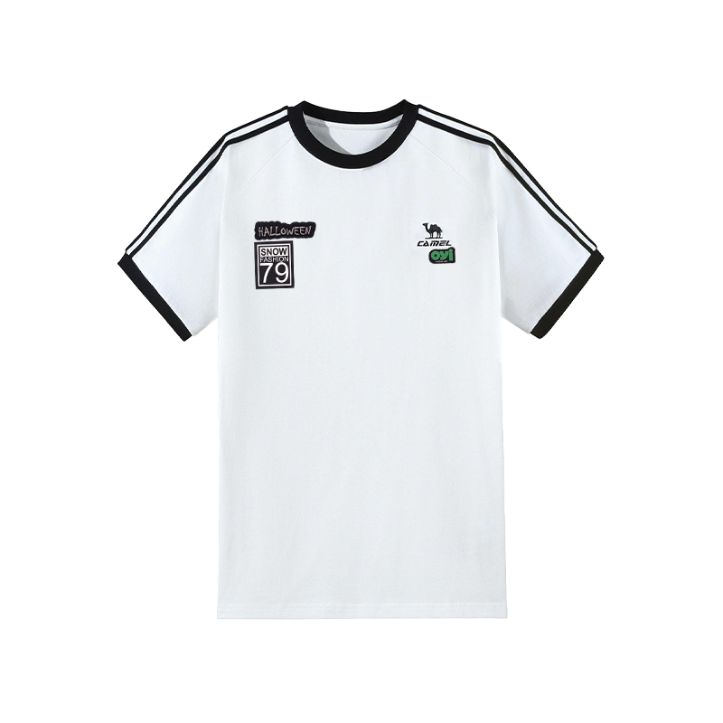 

CAMEL Футболка с коротким рукавом Unisex White