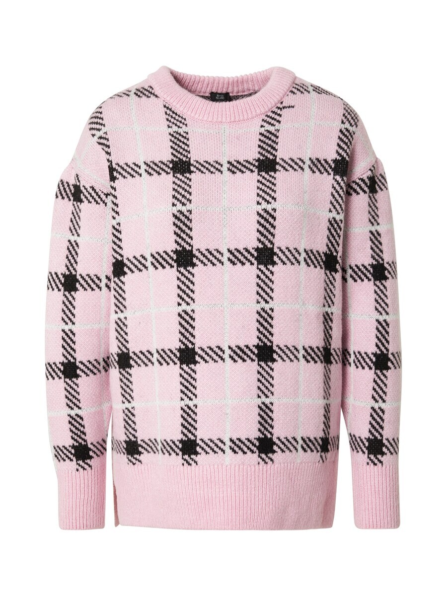 

Тонкий вязаный свитер River Island Sweater ARGYLE, розовый