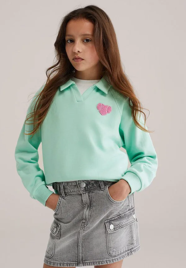 Джинсовая юбка blue ridge We Fashion, Light Grey — фото 2