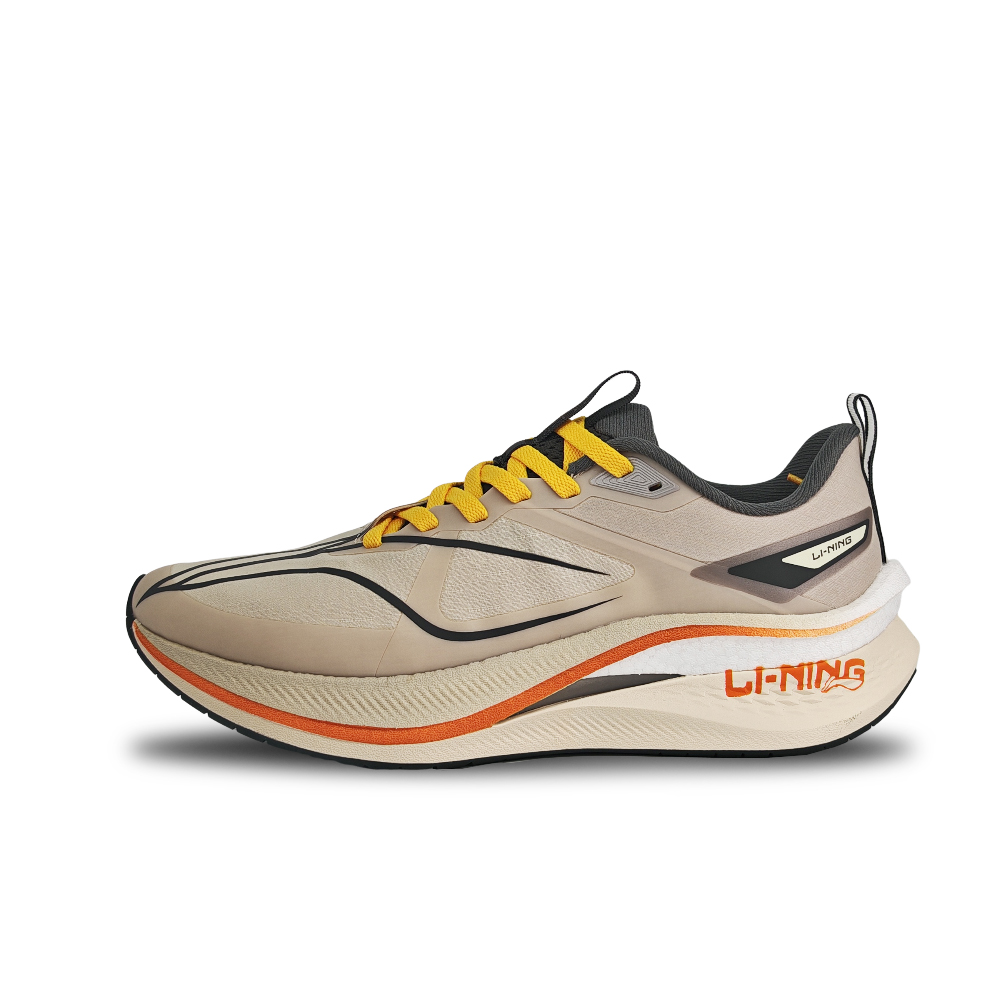 

Кроссовки для бега LiNing Red Hare 7 Pro с мягкой износостойкой подошвой, легкие, мужские, коричневые, серые