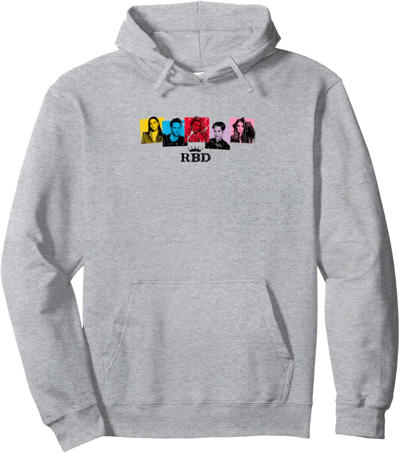 

Толстовка RBD Rebelde Tour 2023 Rebelde Concert Rebelde Rbd, серый