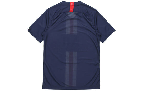 Футболка 2019/20 paris saint-germain vapor home fan edition navy Nike, синий — фото 2