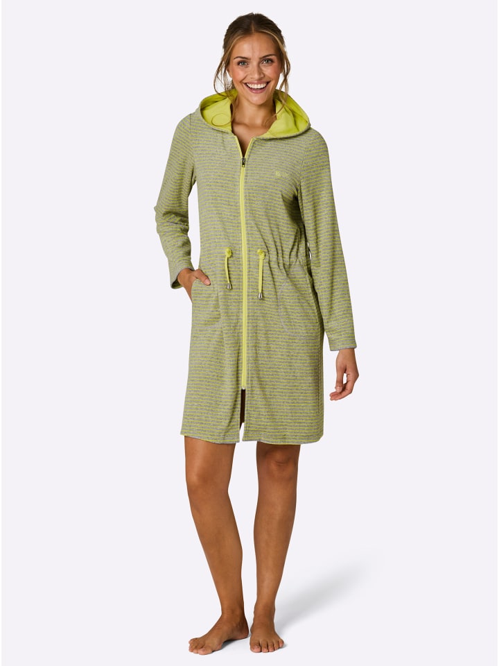 

Witt Weiden Банный халат серо-салатового цвета