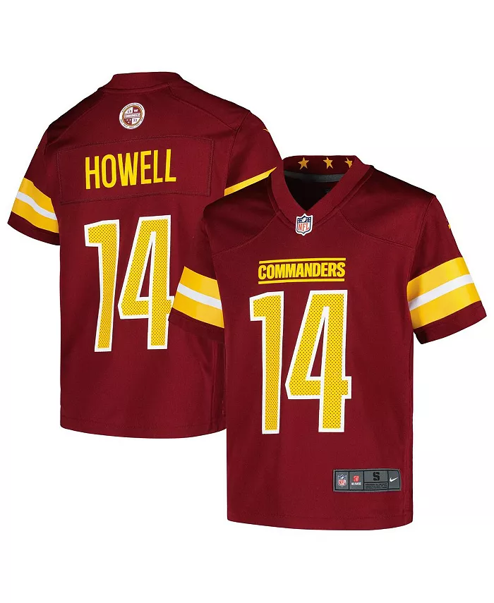 

Футболка для мальчиков Sam Howell Washington Commanders Nike, красный