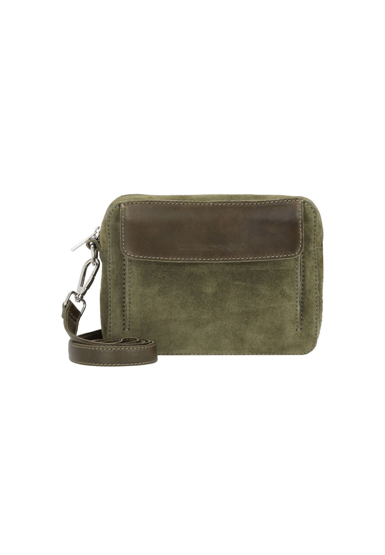 

Кожаная сумка через плечо Carlyle 20 см COWBOYSBAG, цвет Army Green Olive