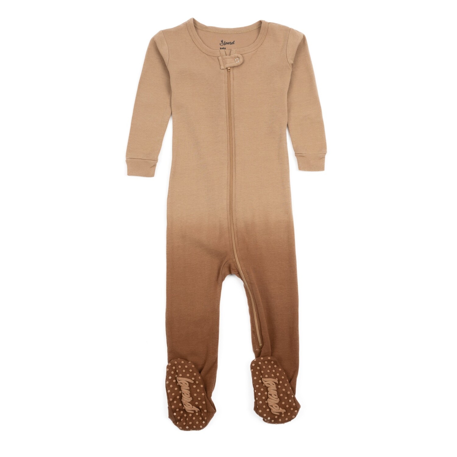 

Детские хлопковые пижамы Tie Dye для девочек Leveret, цвет Tie Dye Beige