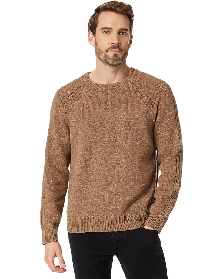 

Свитер L.L.Bean Rangeley Merino Crew Neck, цвет Taupe Heather