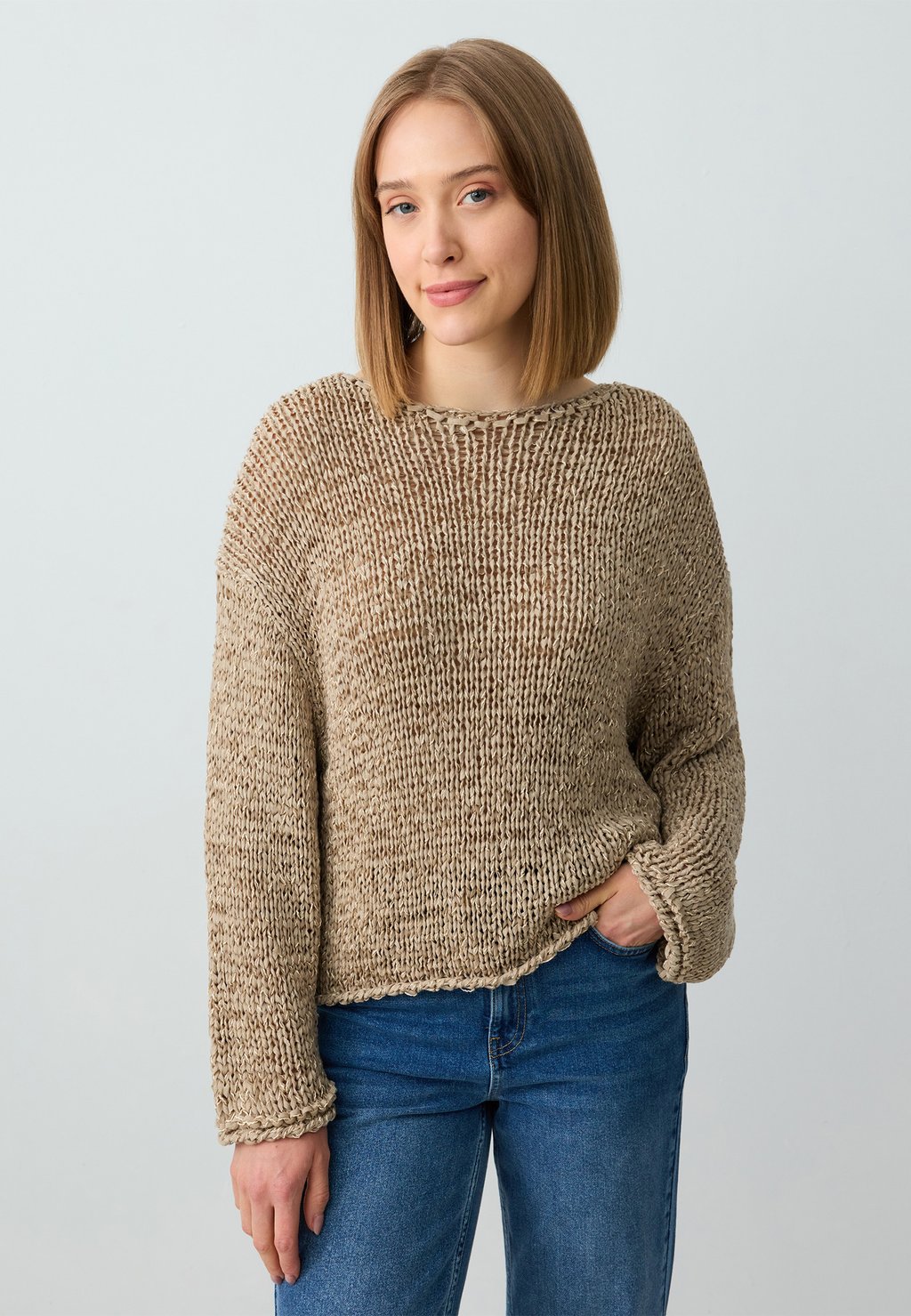 

Джемпер LONG SLEEVE Jimmy Key, бежевый