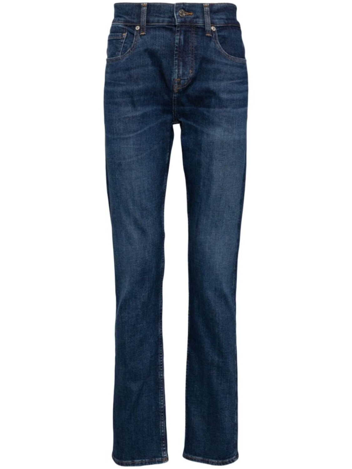 

7 For All Mankind джинсы 7FAM Slimmy Stretch, синий