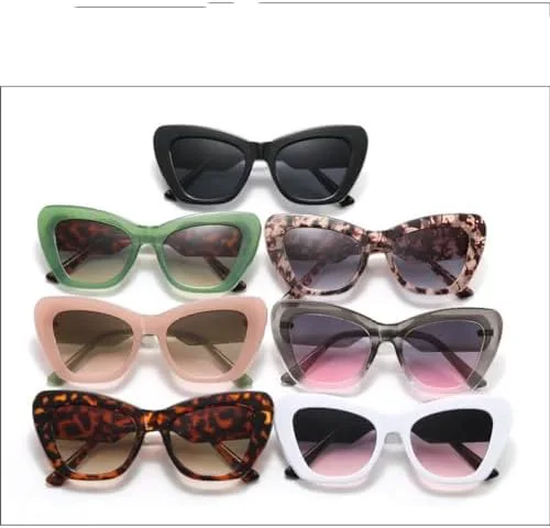 

Винтажные солнцезащитные очки 2027 года для женщин, градиентные, модные, конфетные оттенки, стильные, с защитой от УФ-излучения UV400 MTZJH, G Grey-purple Pink