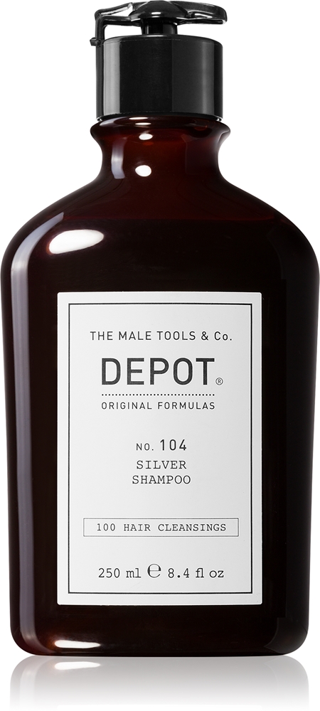 

№ 104 серебристый шампунь для защиты цвета Depot, 250 мл