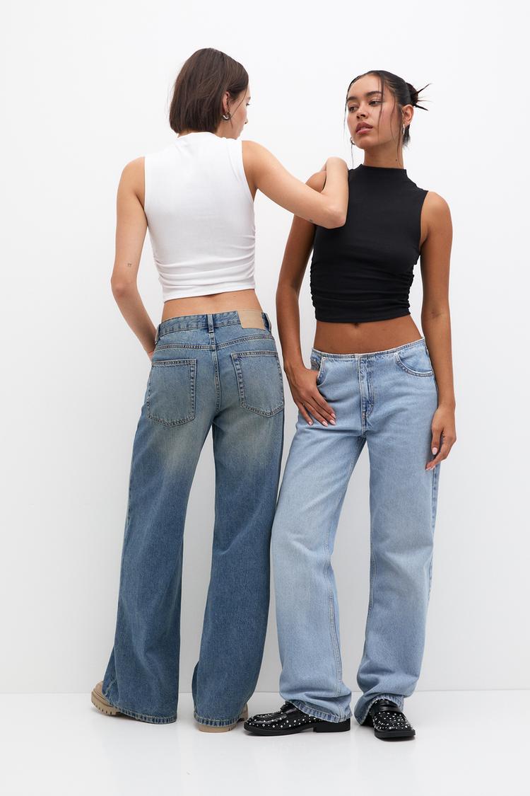 

Упаковка из 2 присборенных топов Pull And Bear, мультиколор
