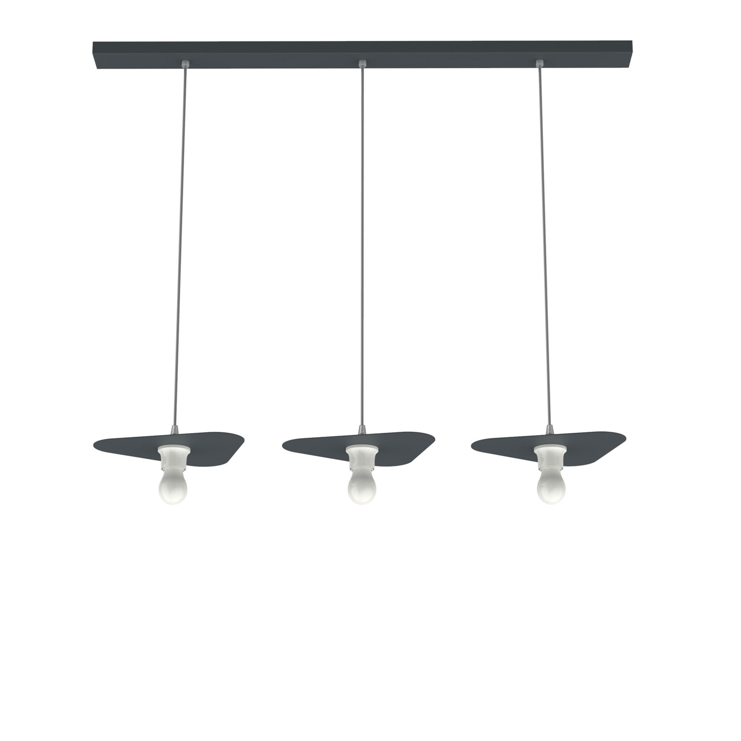 

Подвесной светильник Lumicom, 25x30x7 см, антрацит
