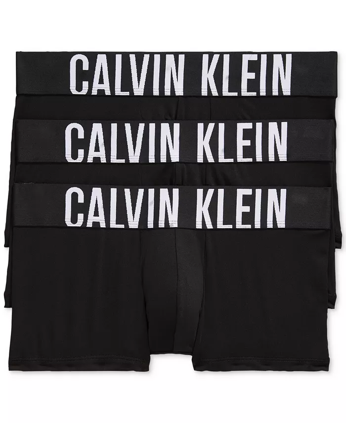 

Мужские трусы-боксеры Intense Power Micro Low Rise, 3 шт Calvin Klein, мультиколор