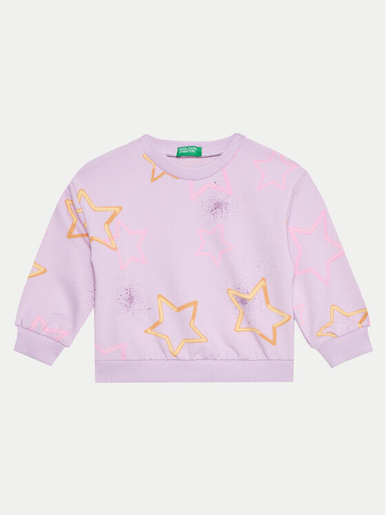 

Толстовка свободного кроя United Colors Of Benetton, фиолетовый