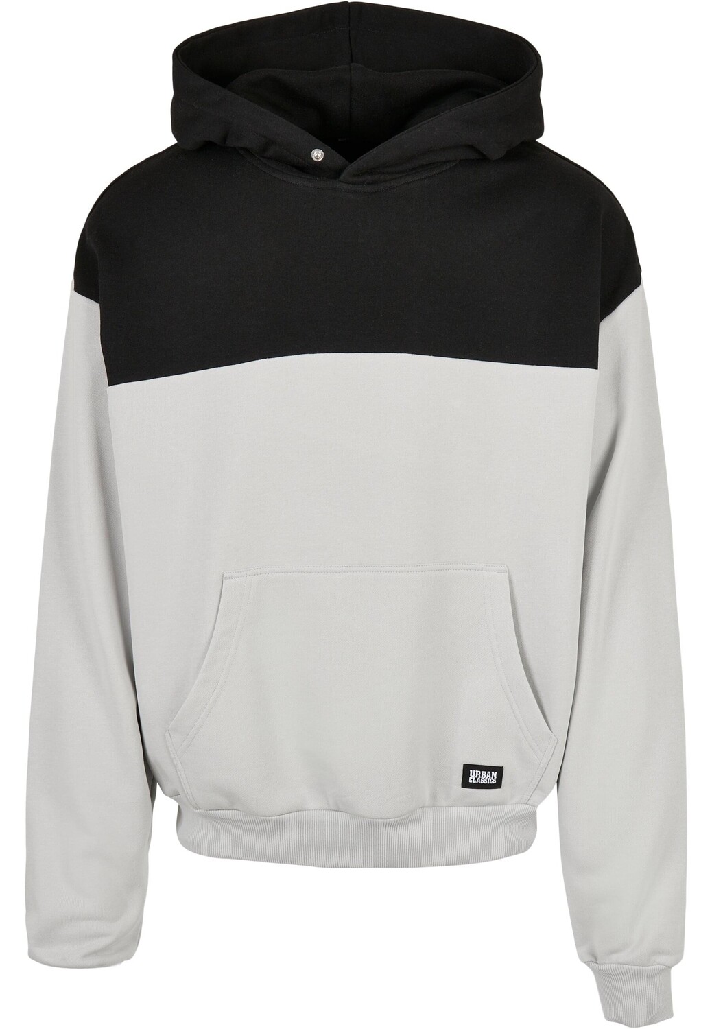 

Толстовка Urban Classics Kapuzenpullover, светлый асфальт/черный