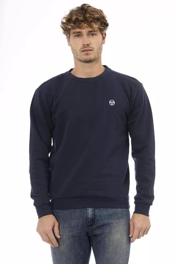 

Синий хлопковый мужской свитер Sergio Tacchini
