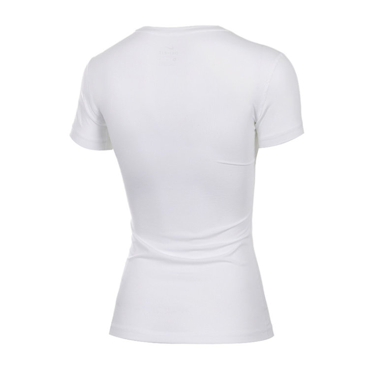 Nike Футболка Dri Fit женская белая — фото 2