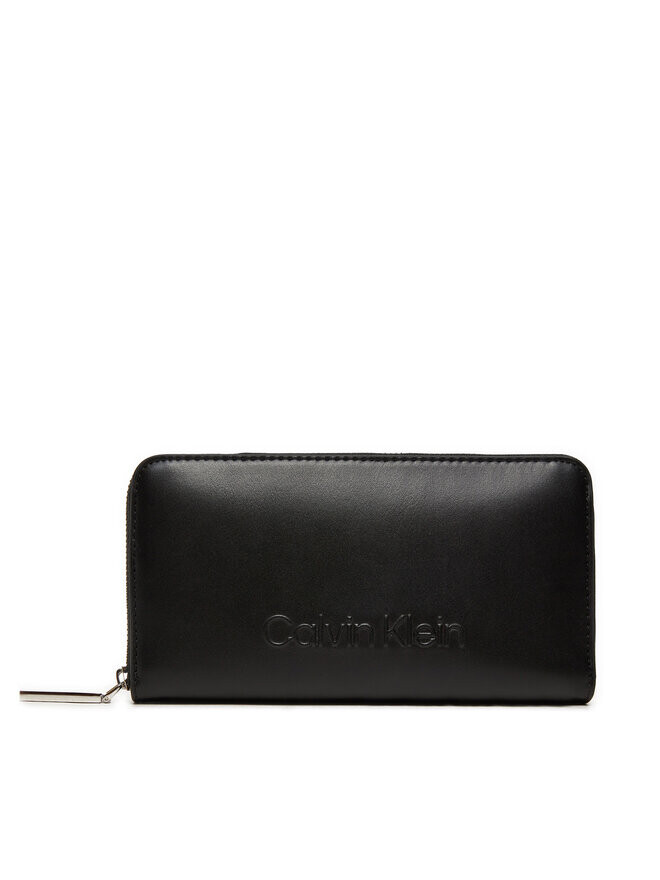 

Большой кошелек Calvin Klein, черный