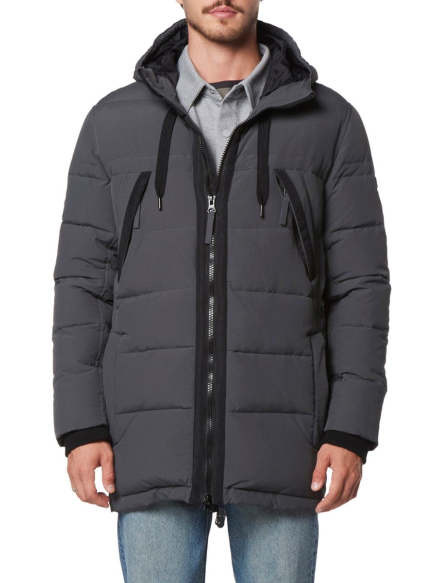 

Парка Holden Puffer Andrew Marc, угольный, Черный, Парка Holden Puffer Andrew Marc, угольный