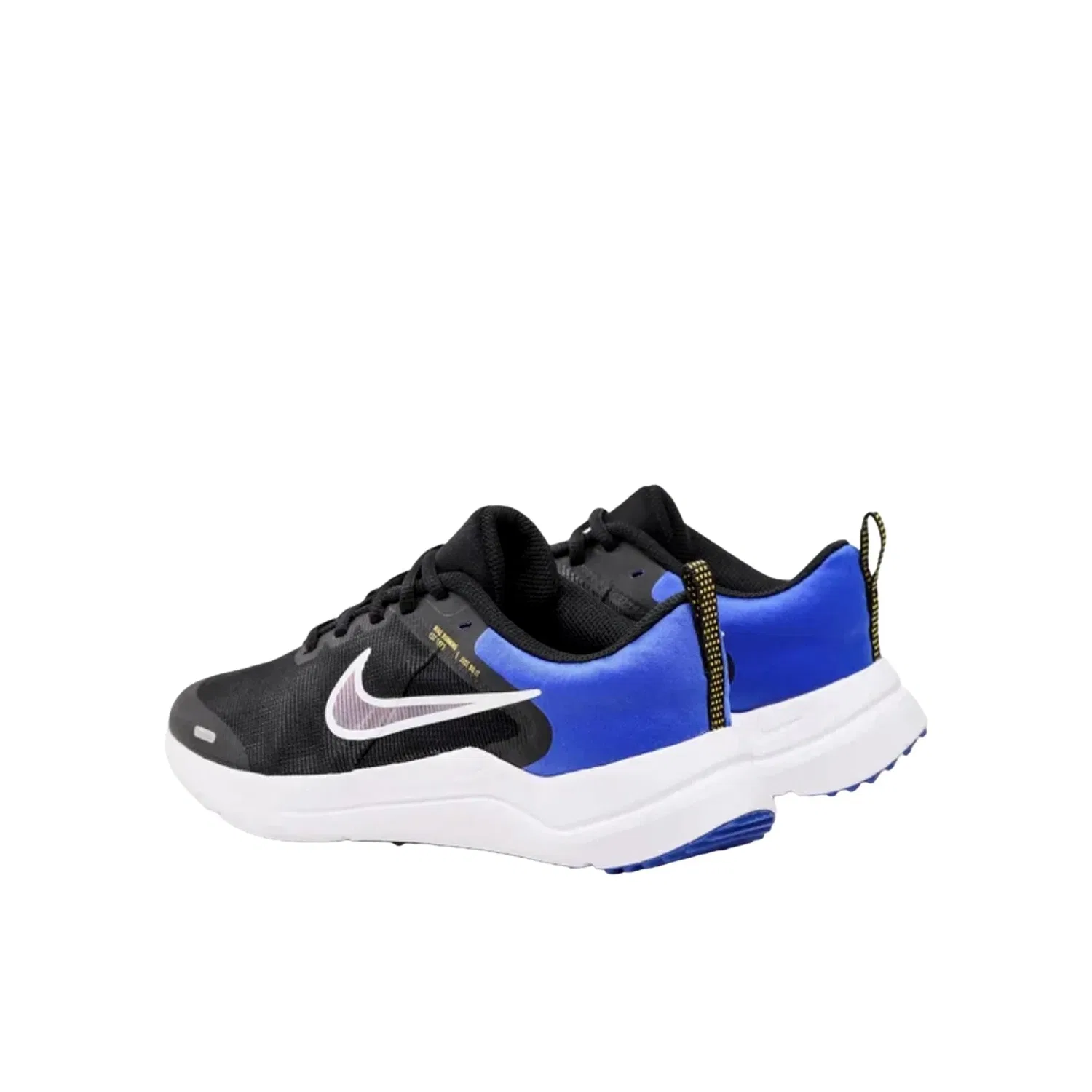 Кроссовки Nike Downshifter 12 Next Nature Black / White - Racer Blue DM4194-006 для школьников — фото 2