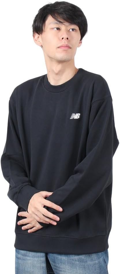 

Мужская толстовка New Balance Sport Essentials Sweat Crew (MT41507), черный