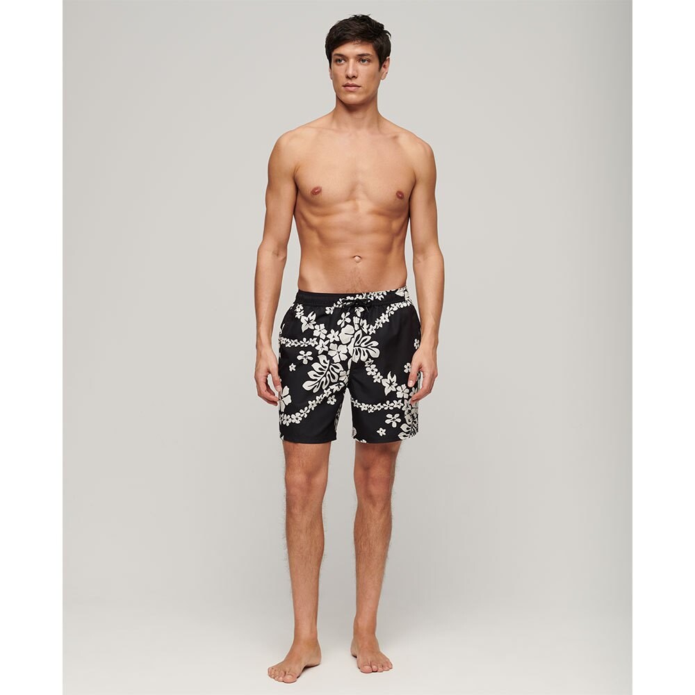 Шорты для плавания Superdry Hawaiian Print 17´´ Swimming Shorts, Разноцветный — фото 4