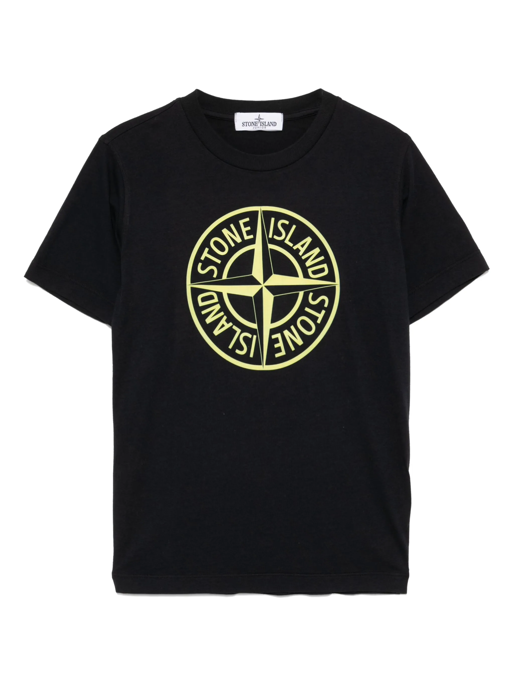 

Футболка с логотипом Stone Island Junior, синий