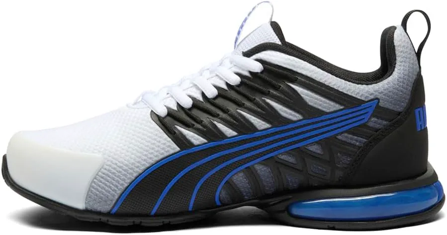 Кроссовки Puma Voltaic Evo для детей и подростков унисекс, черный/белый/ярко-синий — фото 3