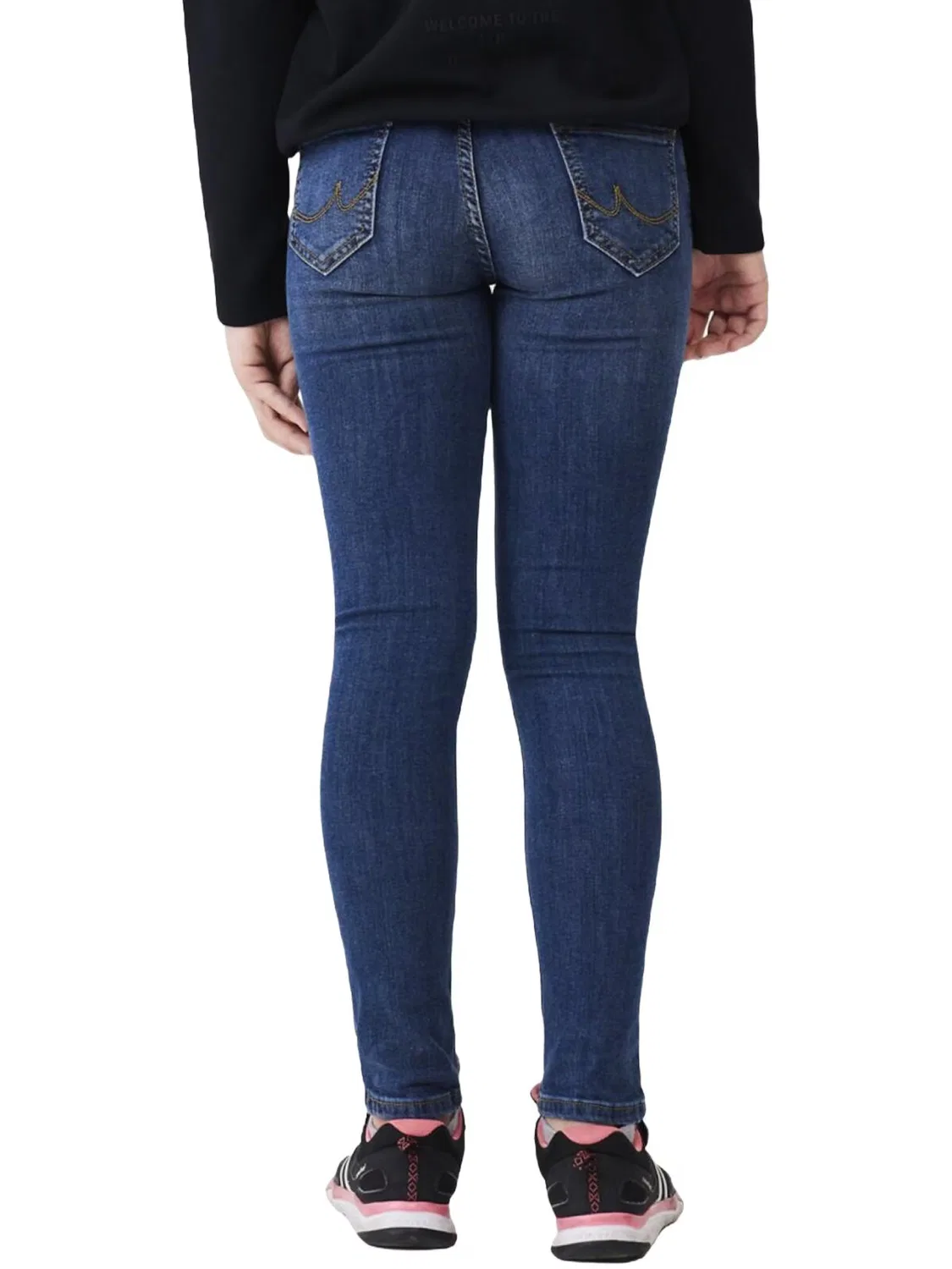 Узкие джинсы LTB Jeans синего цвета — фото 3