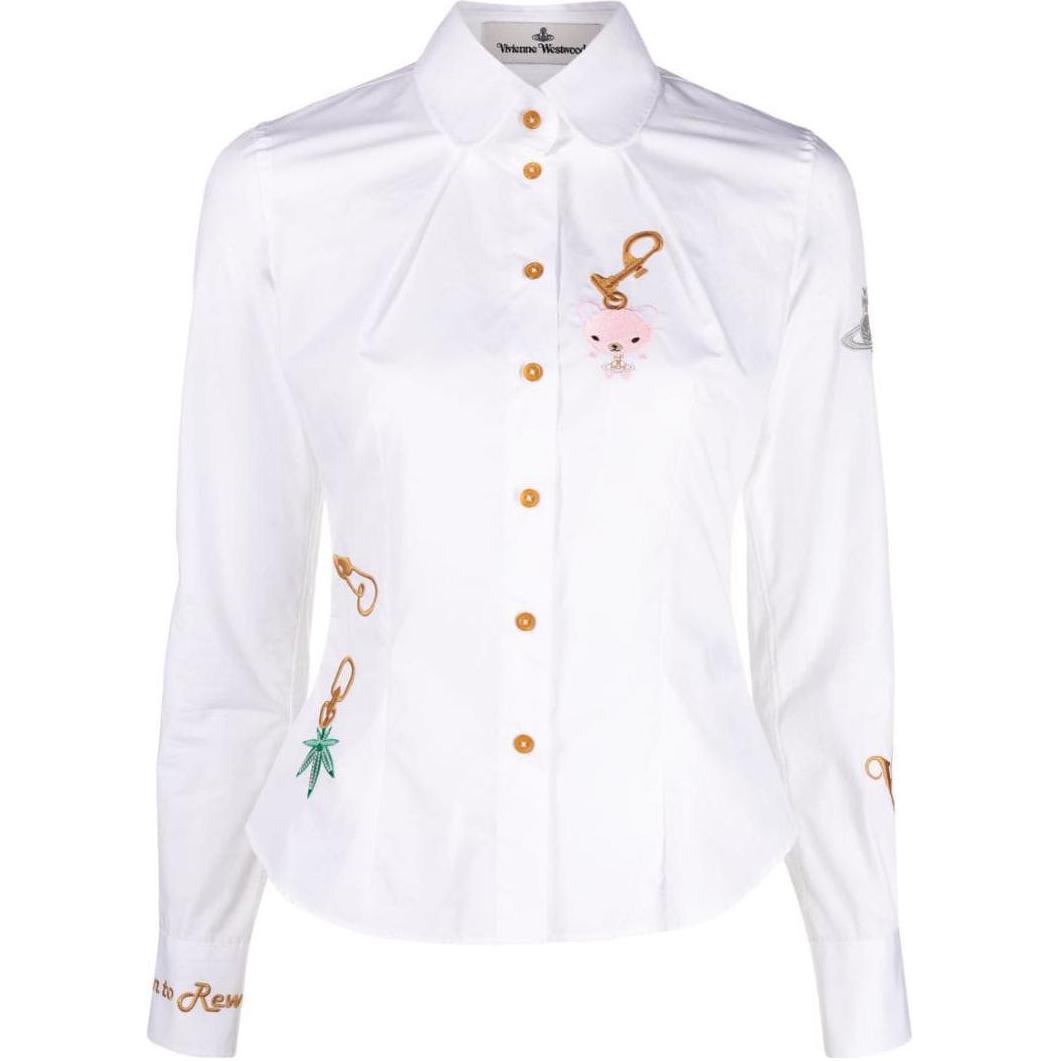 

Vivienne Westwood Белая женская блузка SS23