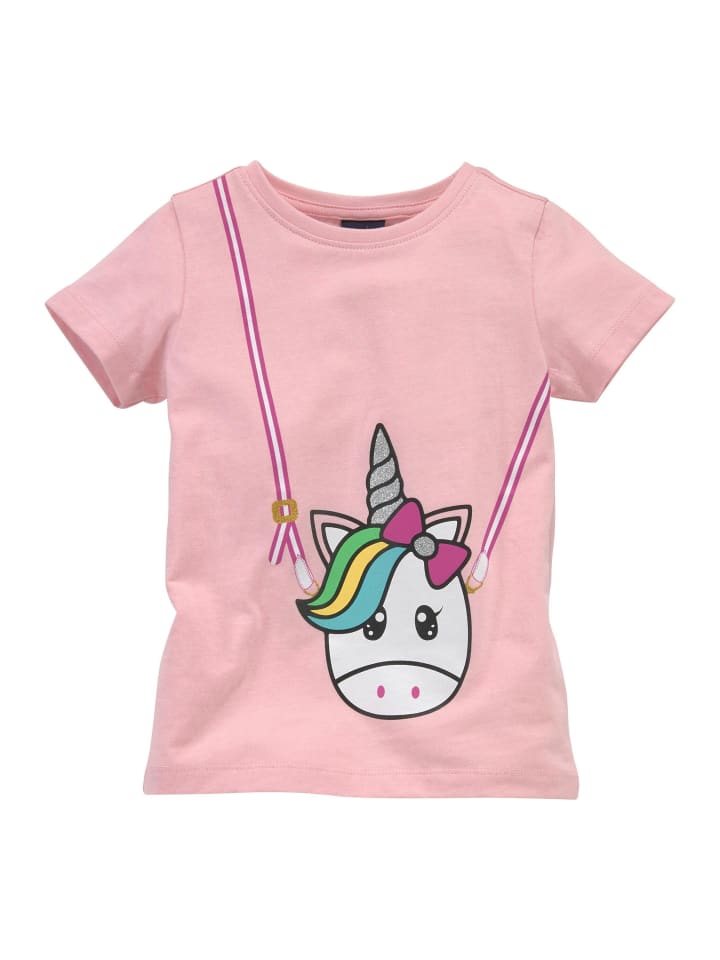 

Футболка светло-розового цвета Kidsworld