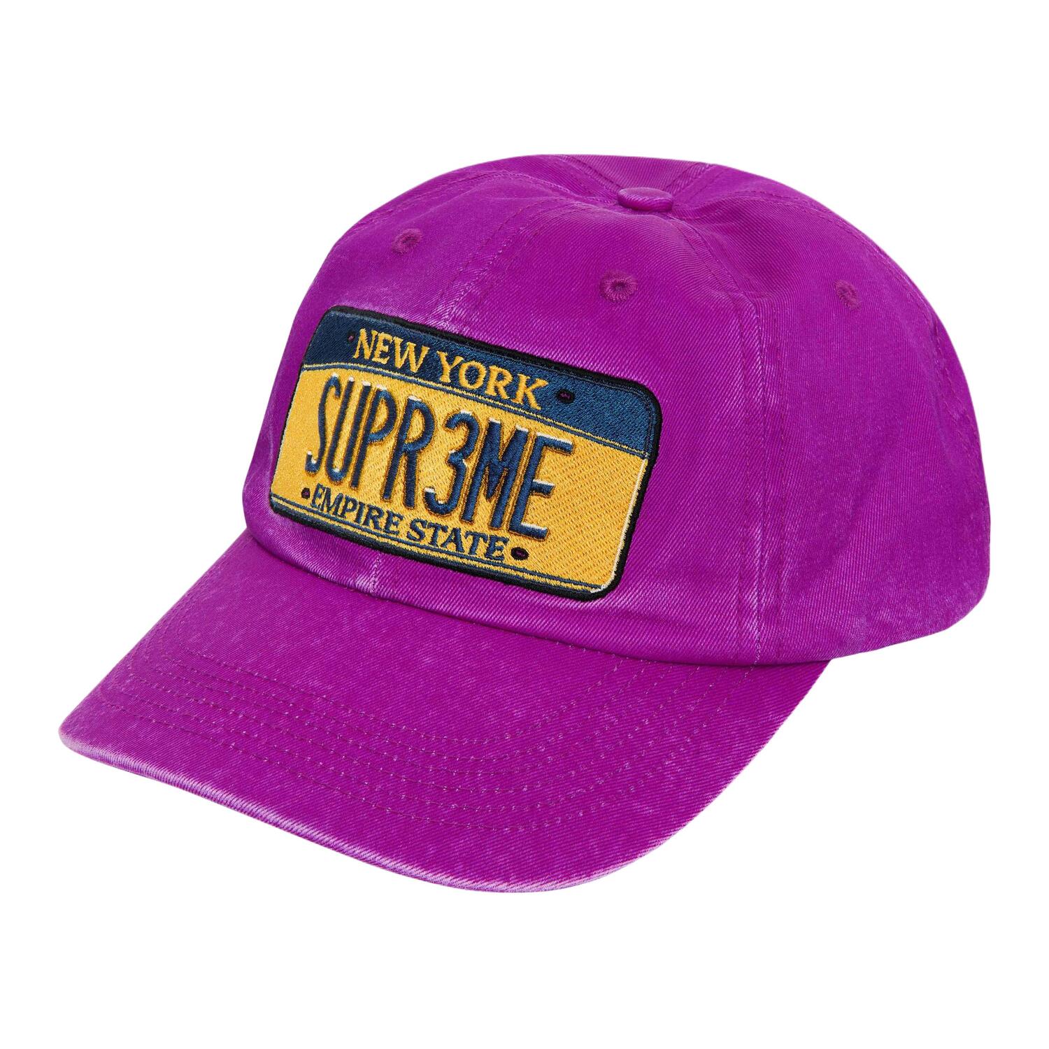 

Supreme Номерной знак 6 панелей, Purple