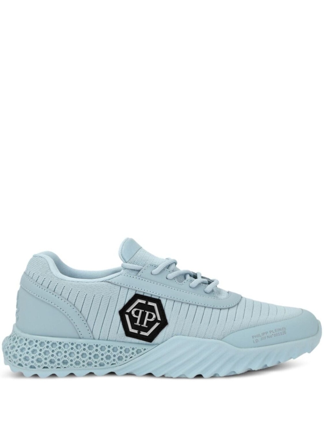

Philipp Plein кроссовки Runner Hexagon, синий дубль