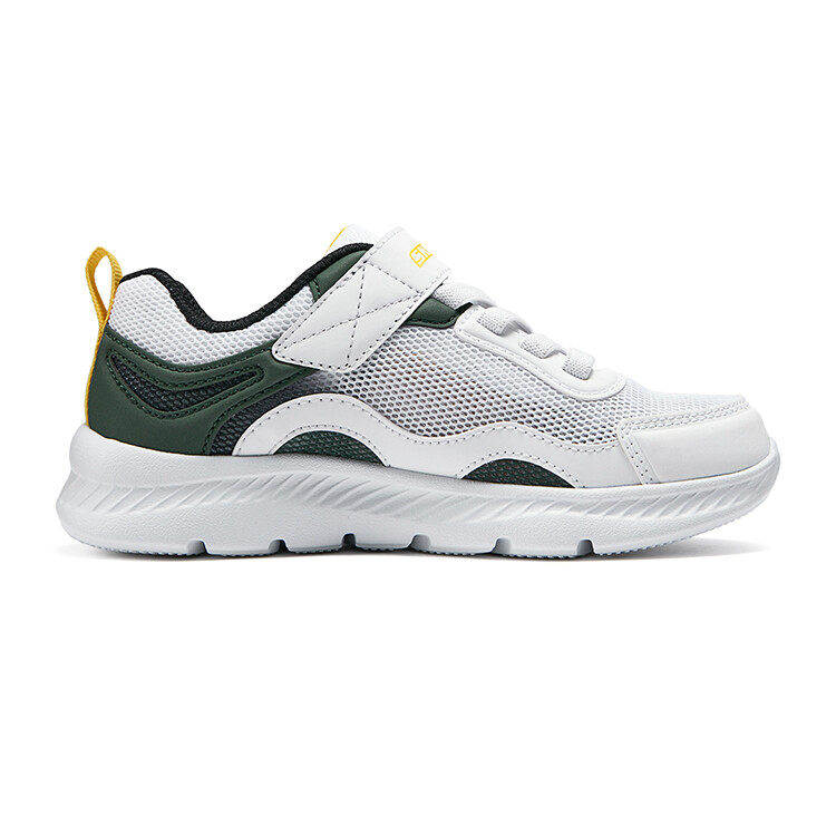 Кроссовки Skechers Kids Lifestyle Shoes GS Low-top Sail/Sesame/Obsidian, белый/мультиколор — фото 2