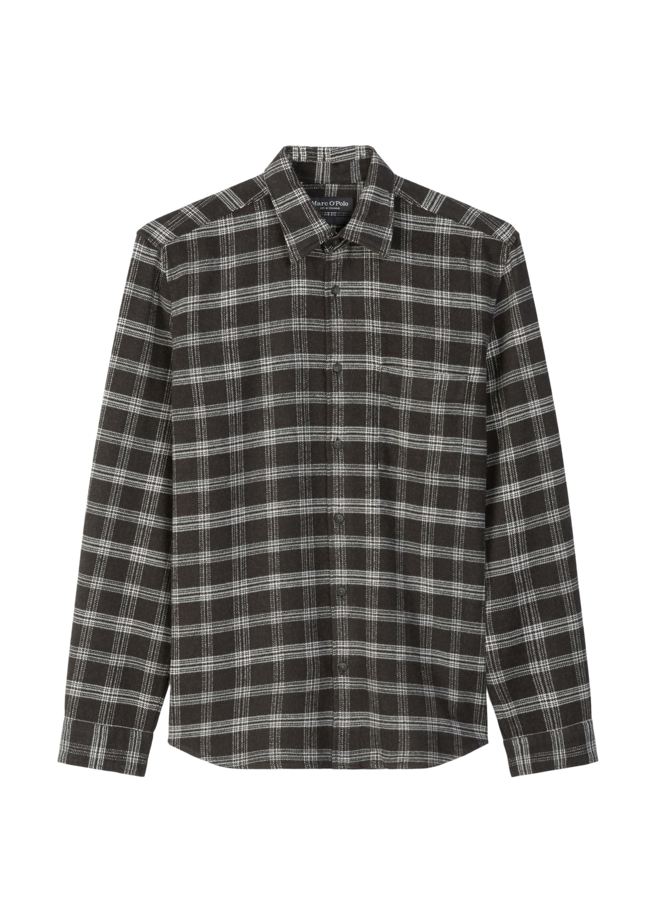 

Marc O'Polo Рубашка на пуговицах Regular fit в черном цвете